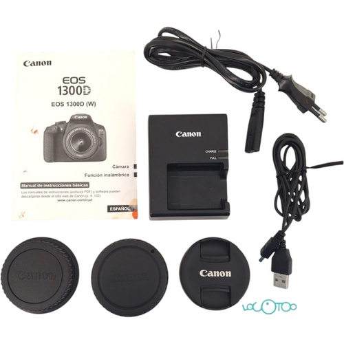 CAMARA CANON EOS 1300D + EFS 18-55M 18-55mm