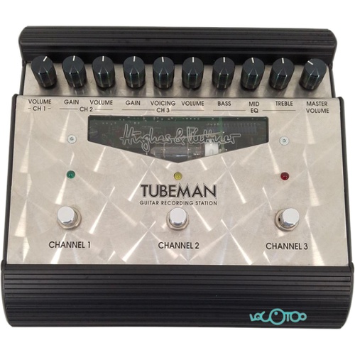 PEDAL PREAMPLIFICADOR PARA GUITARRA HUGHES 