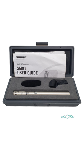 Micrófono SHURE SM81-LC Micrófono Cardioide