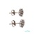PENDIENTES DE ORO BLANCO 18K CON DIAMANTES