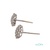 PENDIENTES DE ORO BLANCO 18K CON DIAMANTES