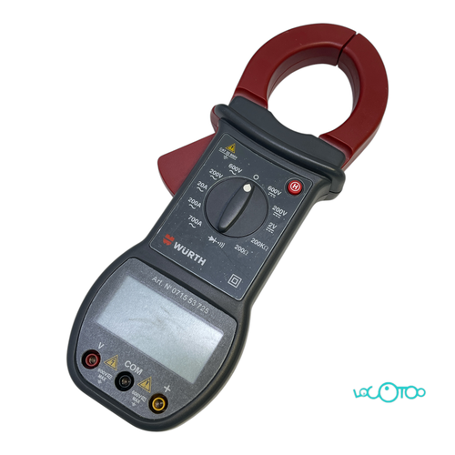 PINZA AMPERIMETRICA WURTH AM600