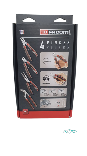 Varios Bricolaje FACOM JUEGO DE 4 ALICATES