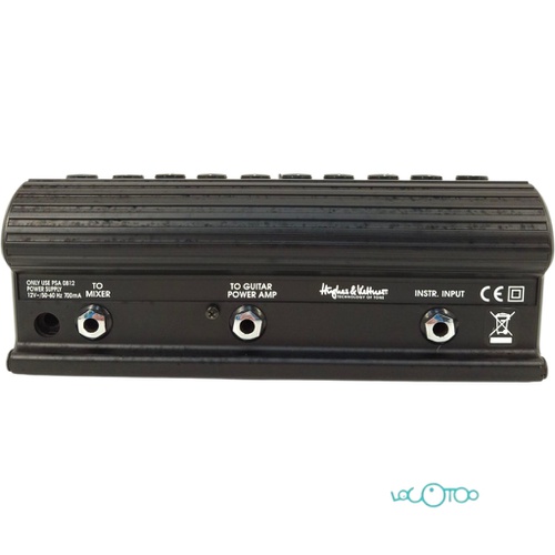 PEDAL PREAMPLIFICADOR PARA GUITARRA HUGHES 