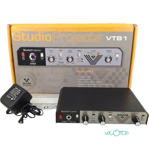 PREAMPLIFICADOR DE MICRÓFONO STUDIO PROJECT