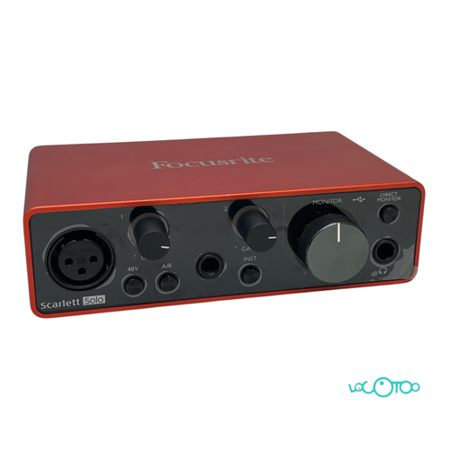 TARJETA SONIDO FOCUSRITE SOLO 3RD GEN