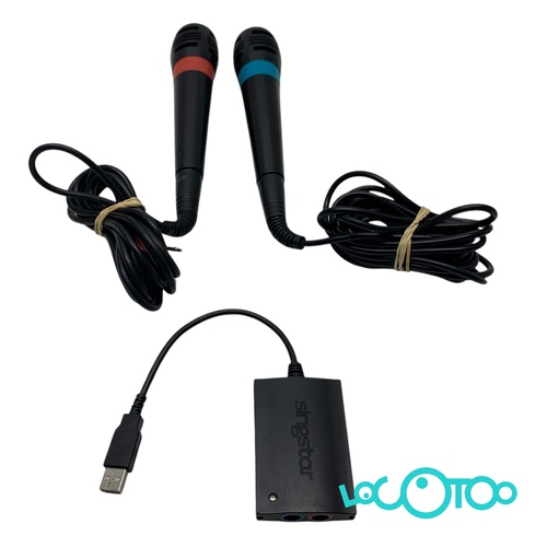 Accesorios Consola SONY PS2 KIT 2 MICROFONO