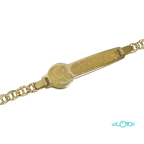 Pulsera Oro ESCLAVA BEBÉ CON ELEFANTE