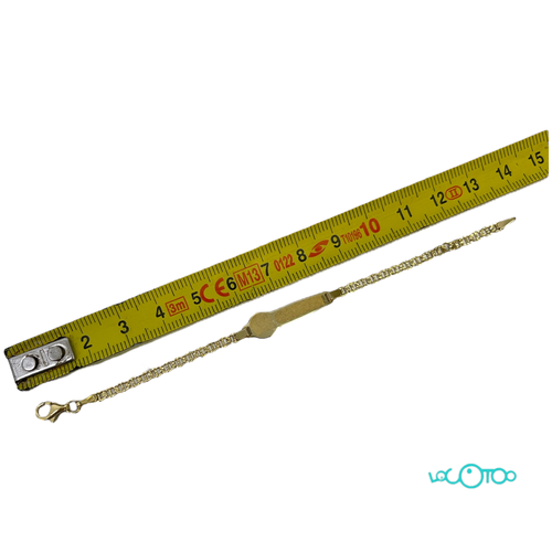 Pulsera Oro ESCLAVA BEBÉ CON ELEFANTE