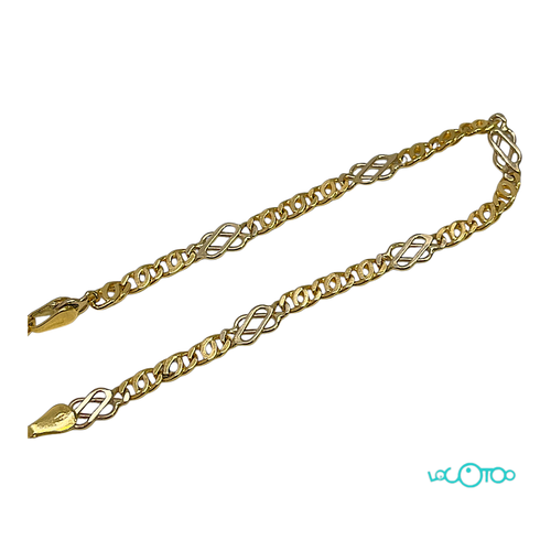 Pulsera Oro ESLABONES PLANOS
