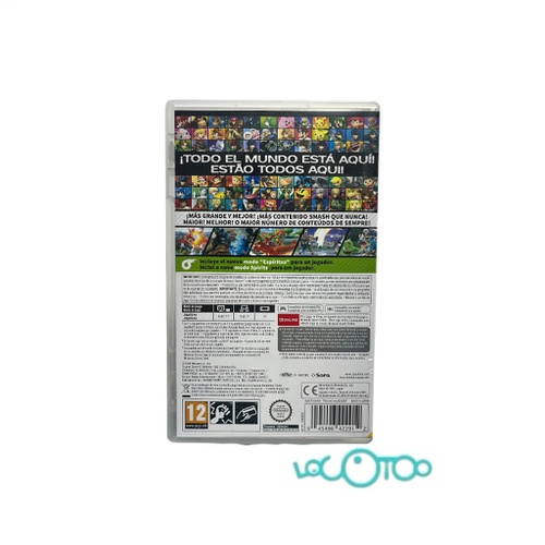 Videojuego SWITCH SUPER SMASH BROS ULTIMATE