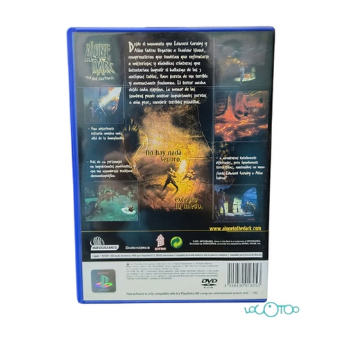 SONY PS2 ALONE IN THE DARK THE NEW NIGHTMAR