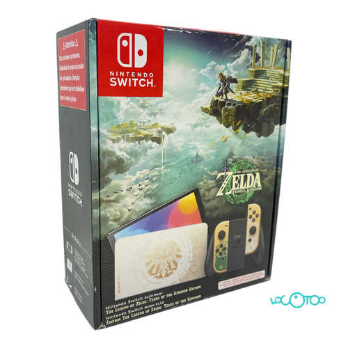 NINTENDO SWITCH OLED EDICION ZELDA
