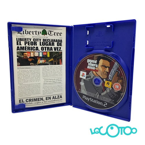 Videojuego SONY PS2 GTA LIBERTY CITY Ps2