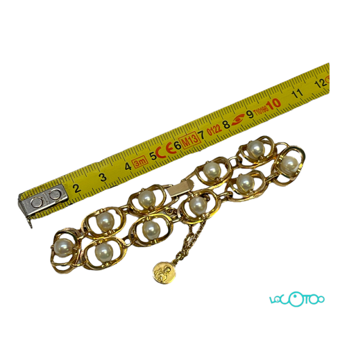 Pulsera Oro CON PERLAS