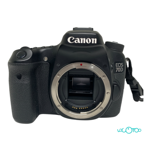 Cámara Réflex CANON EOS 70D 20,2 MPX SD Sol