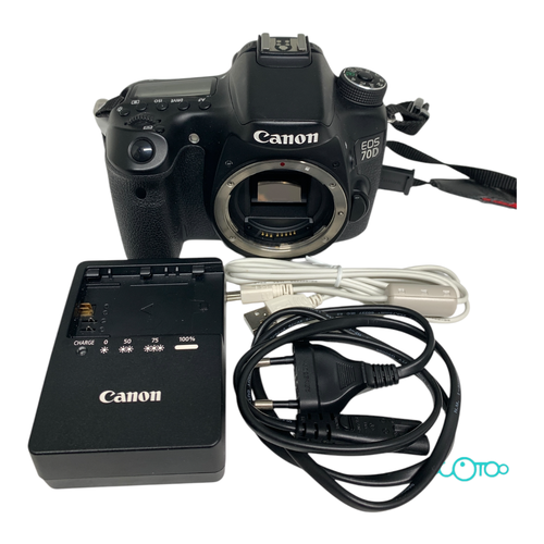 Cámara Réflex CANON EOS 70D 20,2 MPX SD Sol