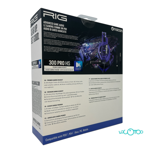 Auriculares Pc RIG 300 PRO HS Jack Micrófon