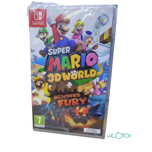  NINTENDO SWITCH SUPER MARIO 3D WORLD + BOW
