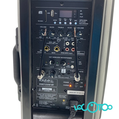 Altavoz Autoamplificado IBIZA SOUND PORT12V