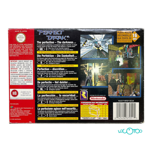 PERFECT DARK NINTENDO 64