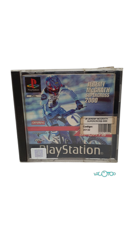 Videojuego SONY PS1 JEREMY MCGRATH SUPERCRO