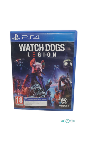 Videojuego SONY PS4 WATCH DOGS LEGION Plays
