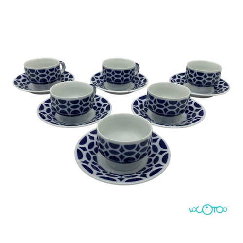 Cerámica SARGADELOS JUEGO 6 SERVICIOS VIZ