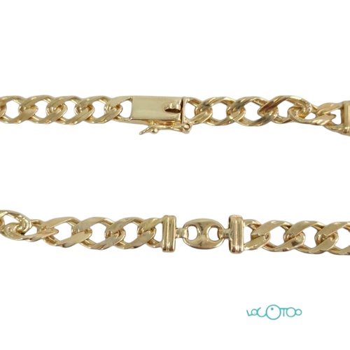 CADENA DE ORO 18K CON CALABROTE