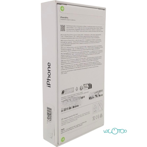 Smartphone APPLE IPHONE 16 PRO 6,3 '' 8 GB 