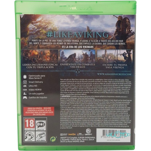 ASSASSIN'S CREED VALHALLA XBOX ONE