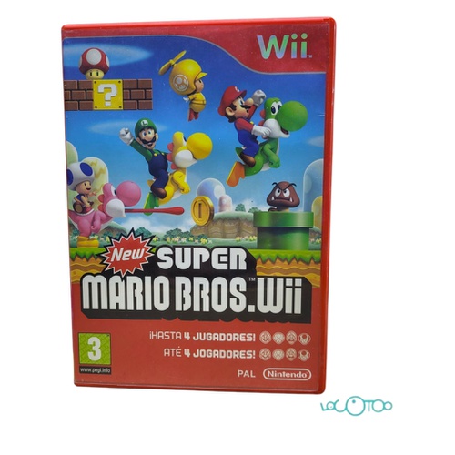 NEW SUPER MARIO BROS NINTENDO WII 