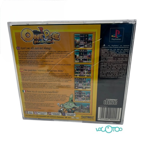 Videojuego SONY PS1 ONE PIECE MANSION