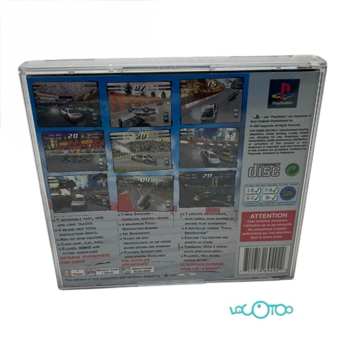 Videojuego SONY PS1 DESTRUCTION DERBY 2