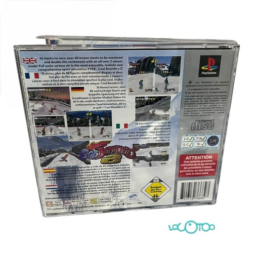 Videojuego SONY PS1 COOL BOARDERS 2