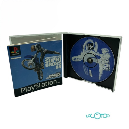 Videojuego SONY PS1 JEREMY MCGRATH SUPER CR