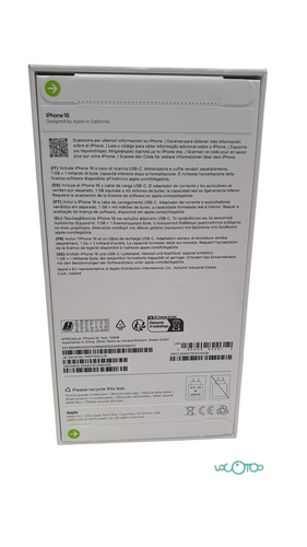 APPLE IPHONE 16 8GB 128GB 5G NFC