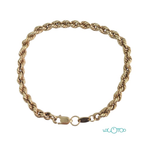 PULSERA CORDÓN ORO 18K