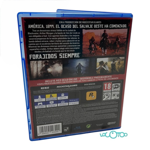 Videojuego SONY PS4 RED DEAD REDEMPTION 2