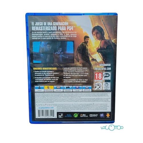 THE LAST OF US REMASTERIZADO PS4