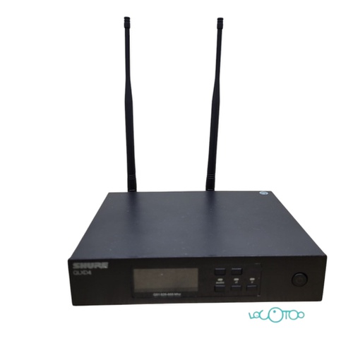 EQUIPO MICROFONO SHURE QLXD4 + BETA 58A 
