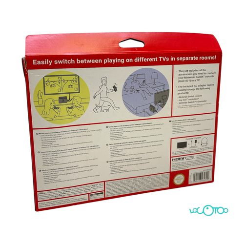 ACCESORIO CONSOLA NINTENDO SWITCH DOCK SET