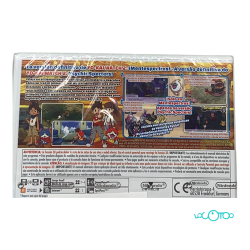 Videojuego NINTENDO 3DS YO KAI WATCH 2 MENT