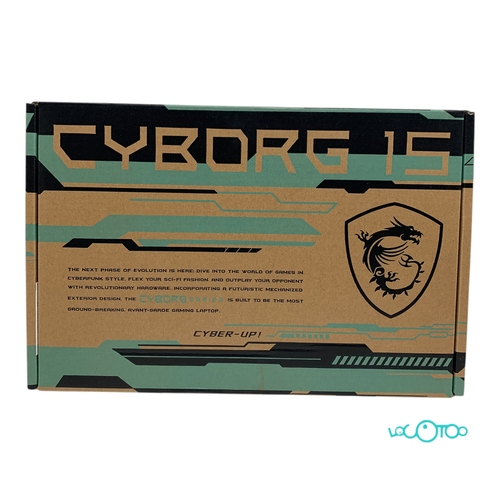 PORTATIL MSI CYBORG 15 A13V 512GB M2 16GB I