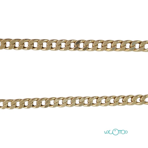 CADENA DE ORO 18K ESLABONES PLANOS