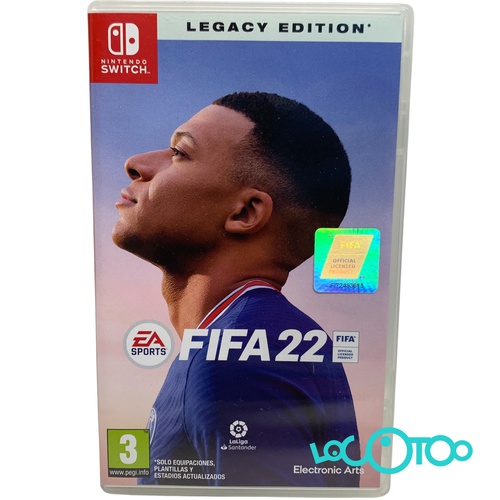 Videojuego NINTENDO SWITCH FIFA 22 Nintendo