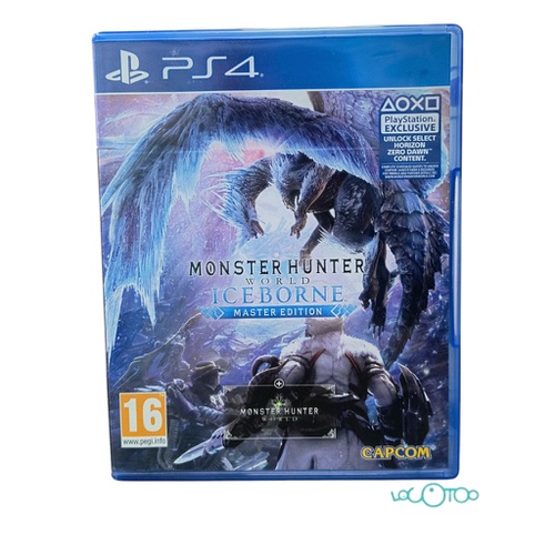 SONY PS4 MONSTER HUNTER WORLD: ICEBORNE MAS