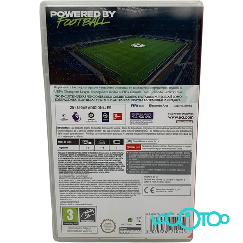 Videojuego NINTENDO SWITCH FIFA 22 Nintendo