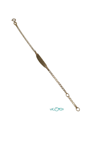 Pulsera Oro ESCLAVA BEBE 14 cm