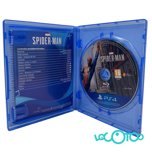 Videojuego SONY PS4 SPIDERMAN PS4